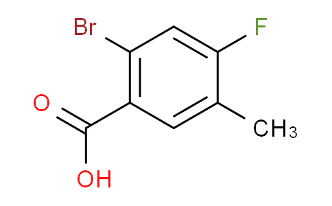 1E1719 | 1003709-39-4 | 2-Bromo-4-fluoro-5-methylbenzoic acid