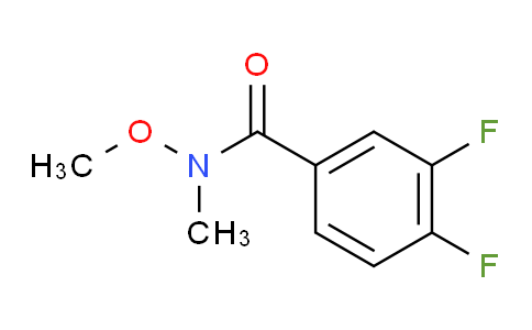 KF5519 | 188345-25-7 | 3,4-Difluoro-N-methoxy-N-methylbenzamide