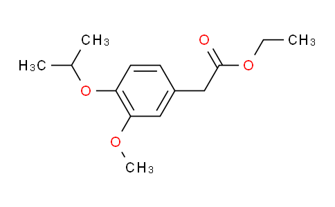 9F6919 | 1256581-66-4 | Ethyl 4-isopropoxy-3-methoxyphenylacetate