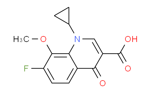 7G8019 | 221221-16-5 | 1-cyclopropyl-7-fluoro-8-methoxy-4-oxo-1,4-dihydroquinoline-3-carboxylic acid