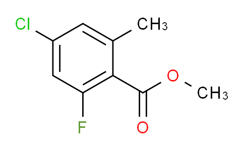 EM7119 | 1805525-21-6 | Methyl 4-chloro-2-fluoro-6-methylbenzoate