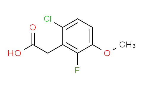 RQ3919 | 1017777-83-1 | 2-(6-chloro-2-fluoro-3-methoxyphenyl)acetic acid
