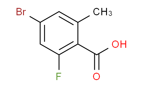 HR8419 | 1242157-23-8 | 4-Bromo-2-fluoro-6-methylbenzoic acid
