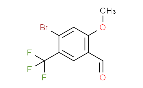 UT4819 | 2351862-91-2 | 4-Bromo-2-methoxy-5-(trifluoromethyl)benzaldehyde