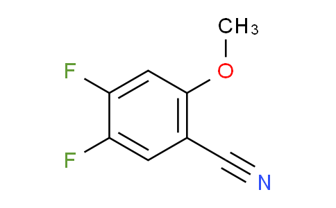 VW0519 | 425702-28-9 | 4,5-Difluoro-2-methoxybenzonitrile