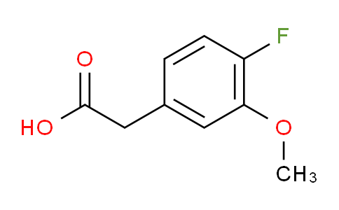 3W7919 | 78495-65-5 | 2-(4-fluoro-3-methoxy-phenyl)acetic acid