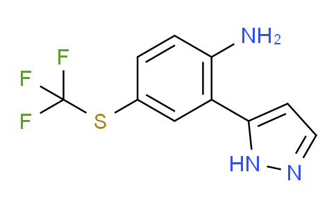 EZ9919 | 1951439-49-8 | 3-(3-(Trifluoromethylthio)phenyl)-1H-pyrazol-6-amine